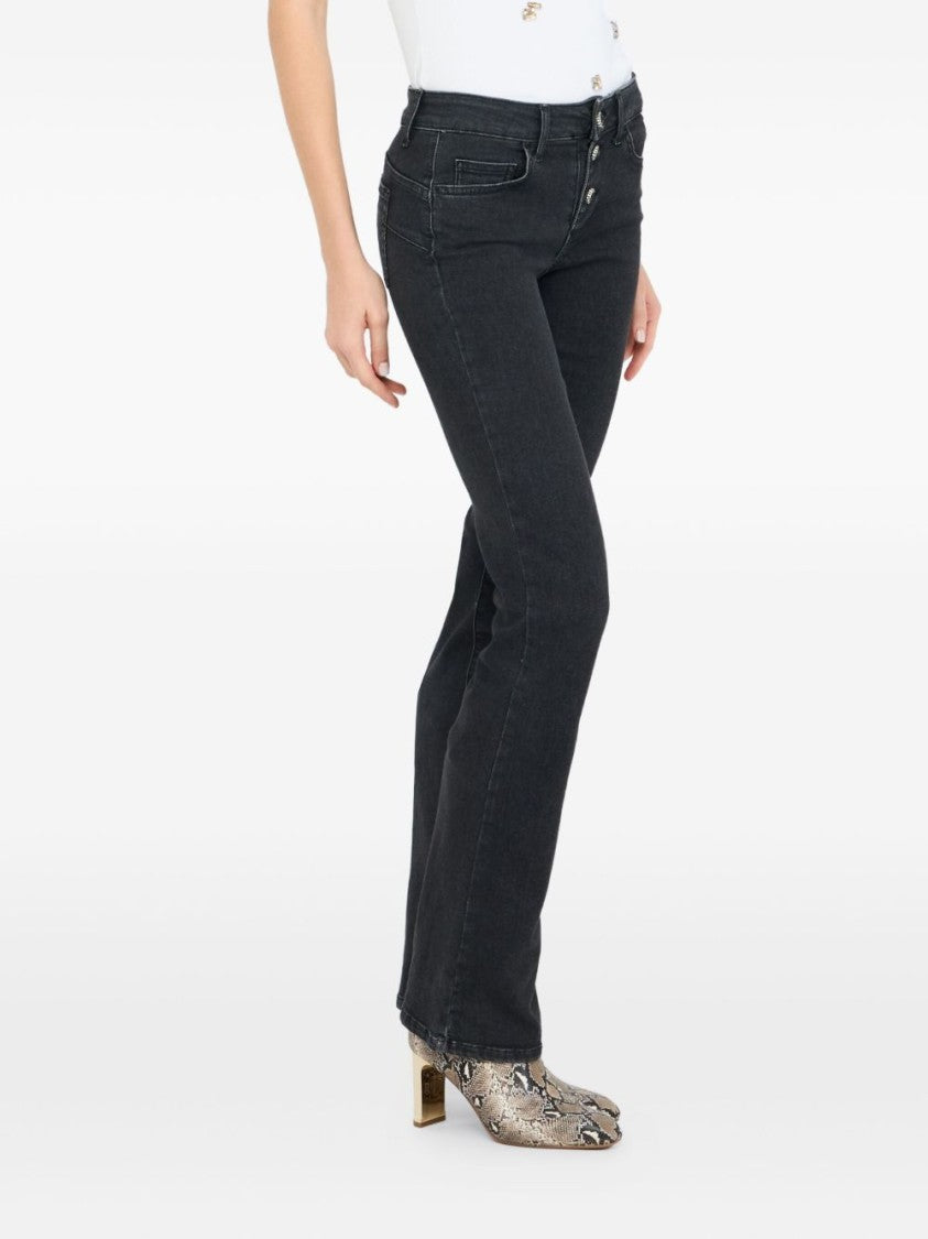 Liu Jo High-Rise Black Jeans With Fitted Silhouette