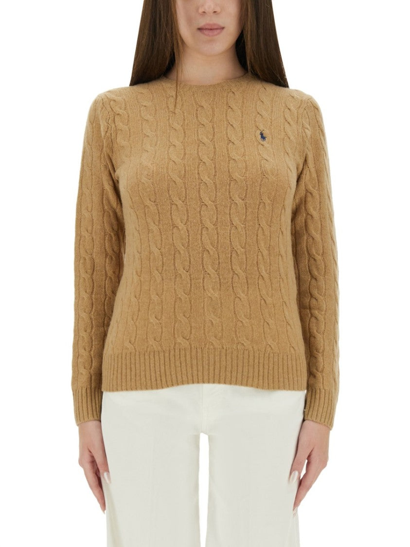 Polo Ralph Lauren Cable-Knit Sweater With Textured Pattern