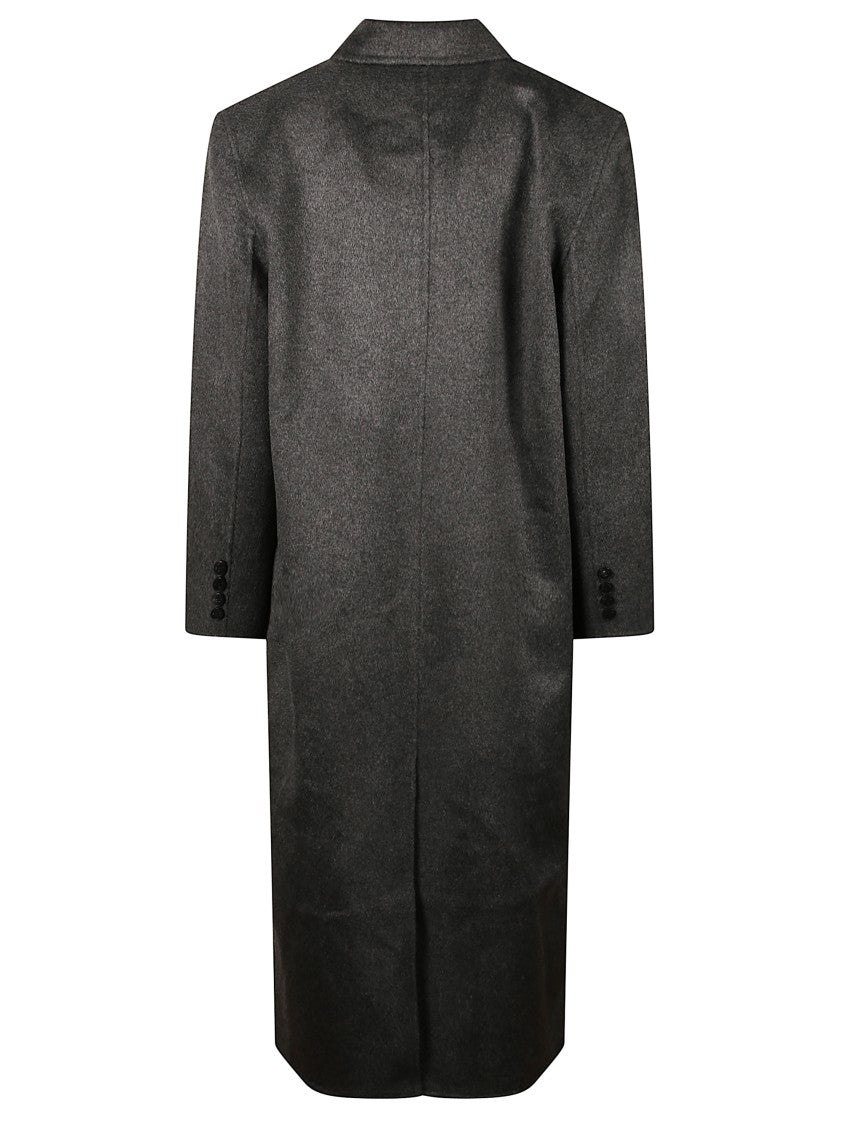 The Frankie Shop Gaia Double-Breasted Coat