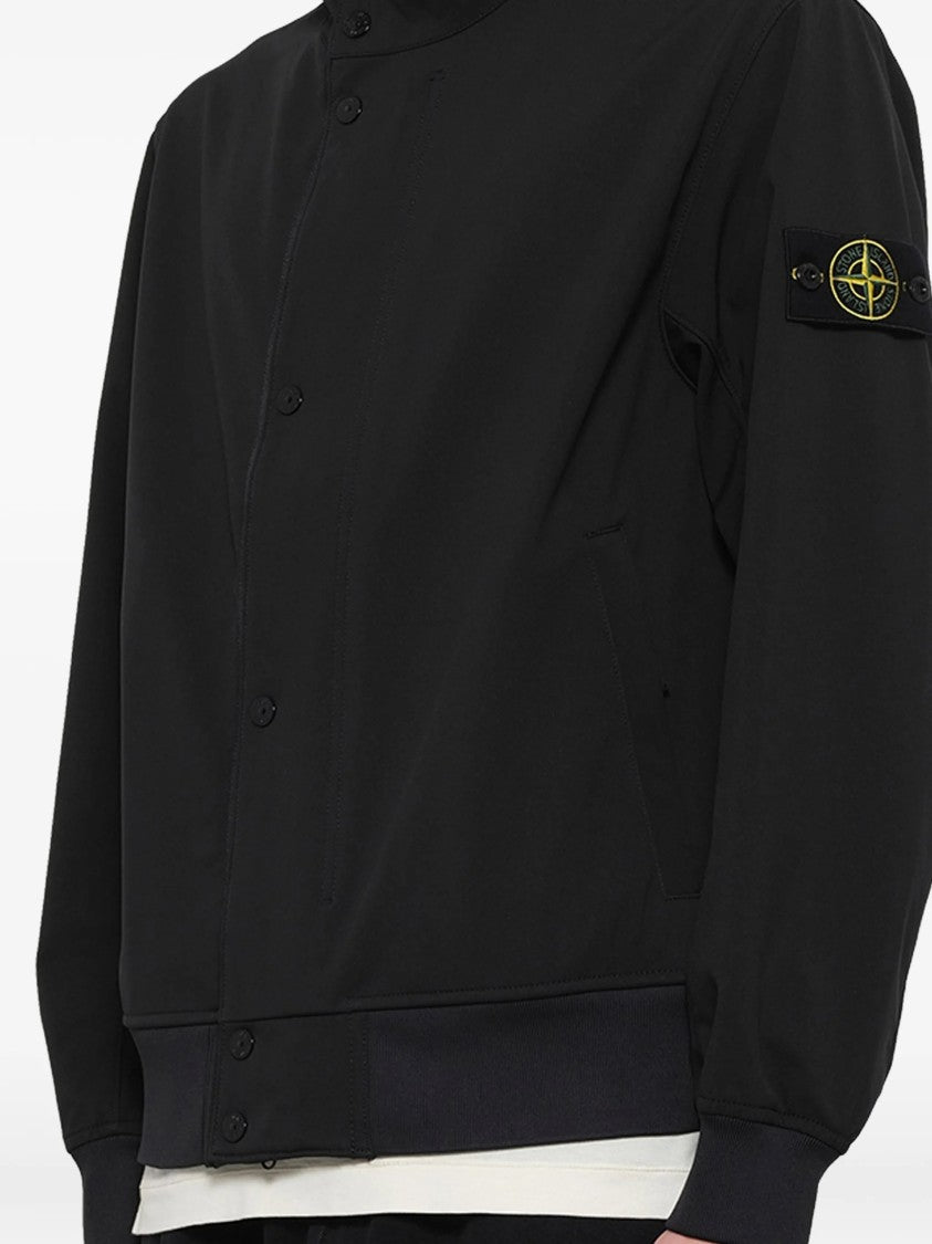 Stone Island Light Soft Shell-R E.Dye Hooded Softshell Jacket