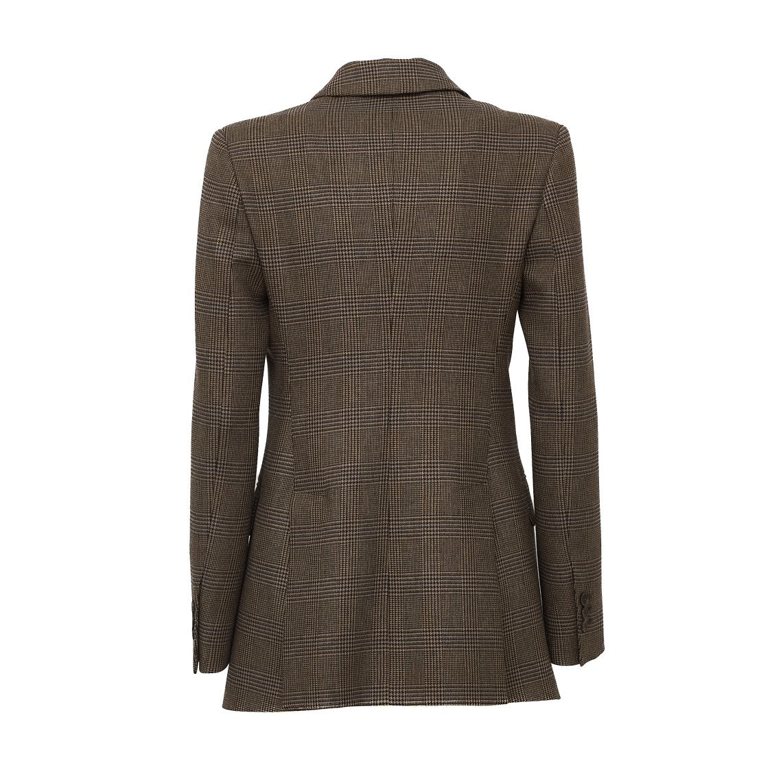 Parosh Glen Plaid Double-Breasted Prince Of Wales Blazer