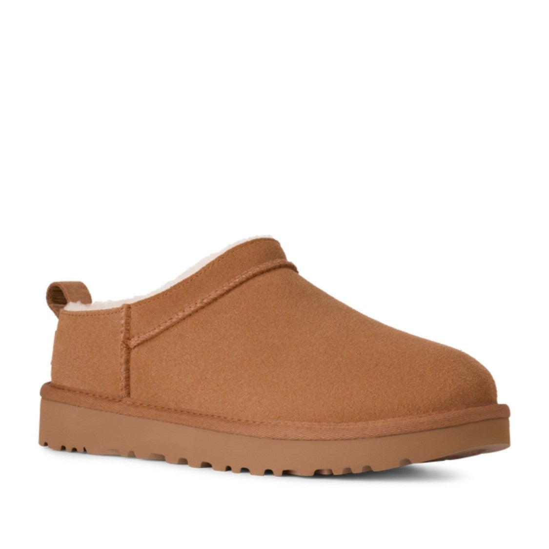 Ugg Classic Micro Brown Smooth Plush-Lined Suede Boots