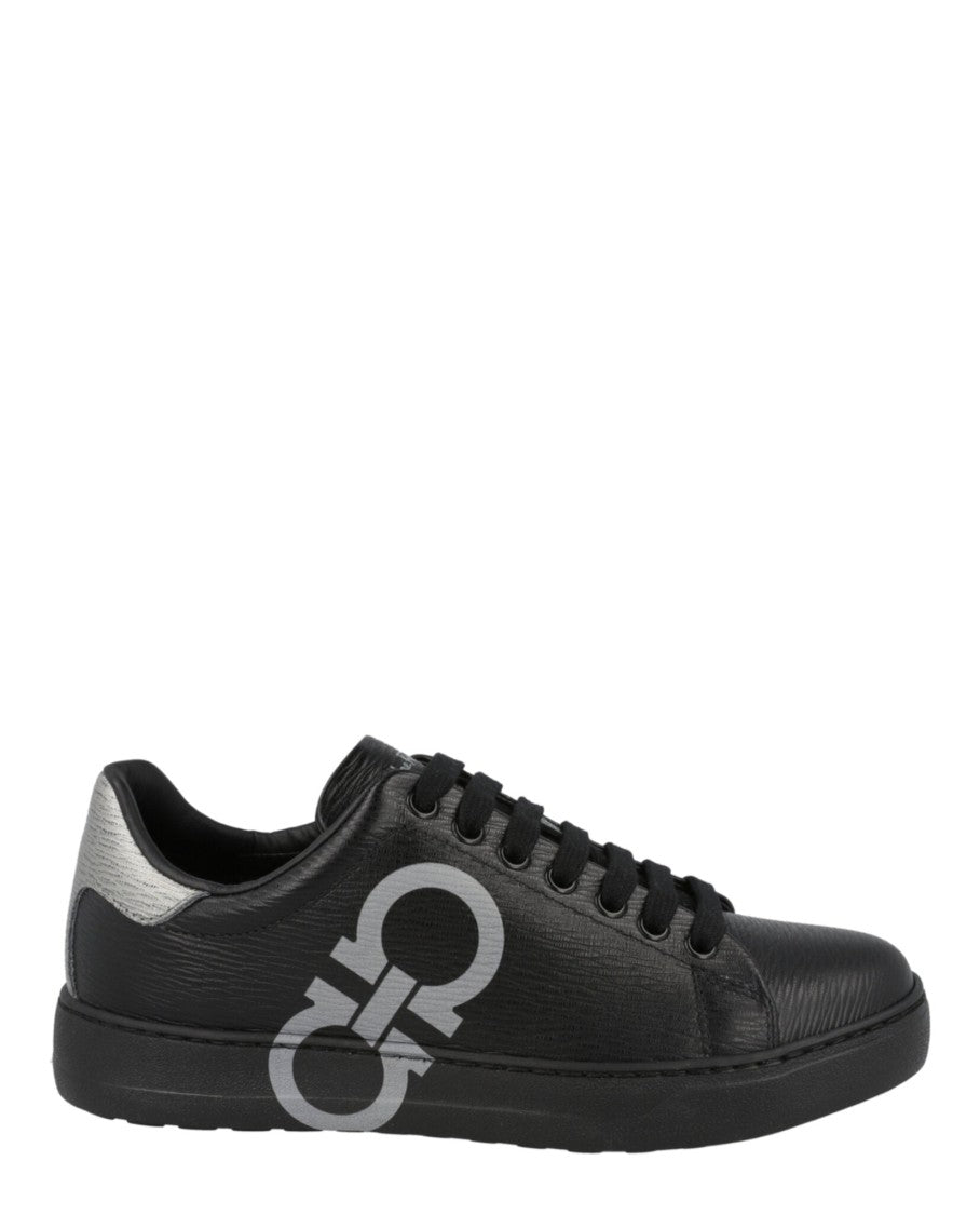Ferragamo Gancini Number Sneakers
