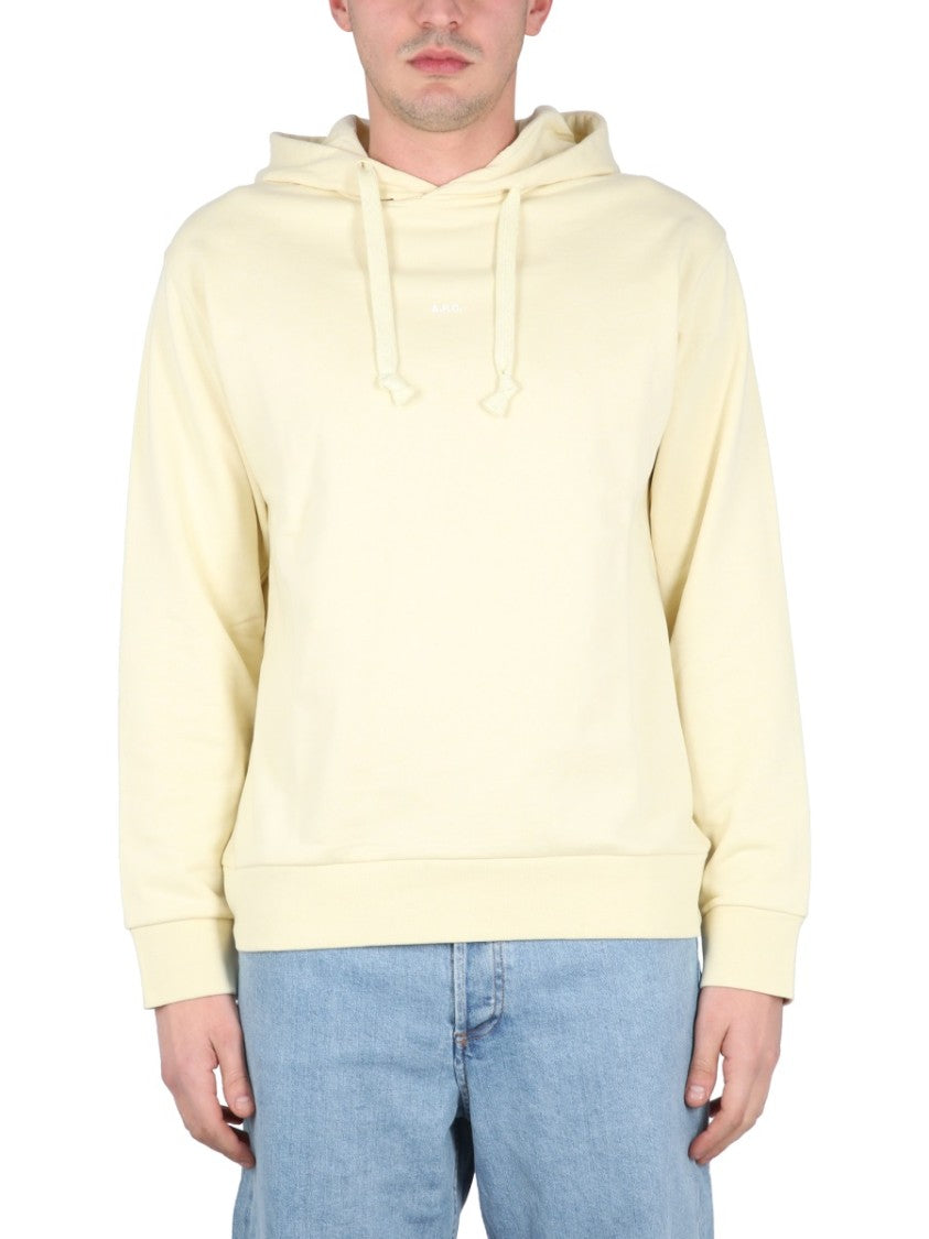 A.P.C. Drawstring Hood Sweatshirt