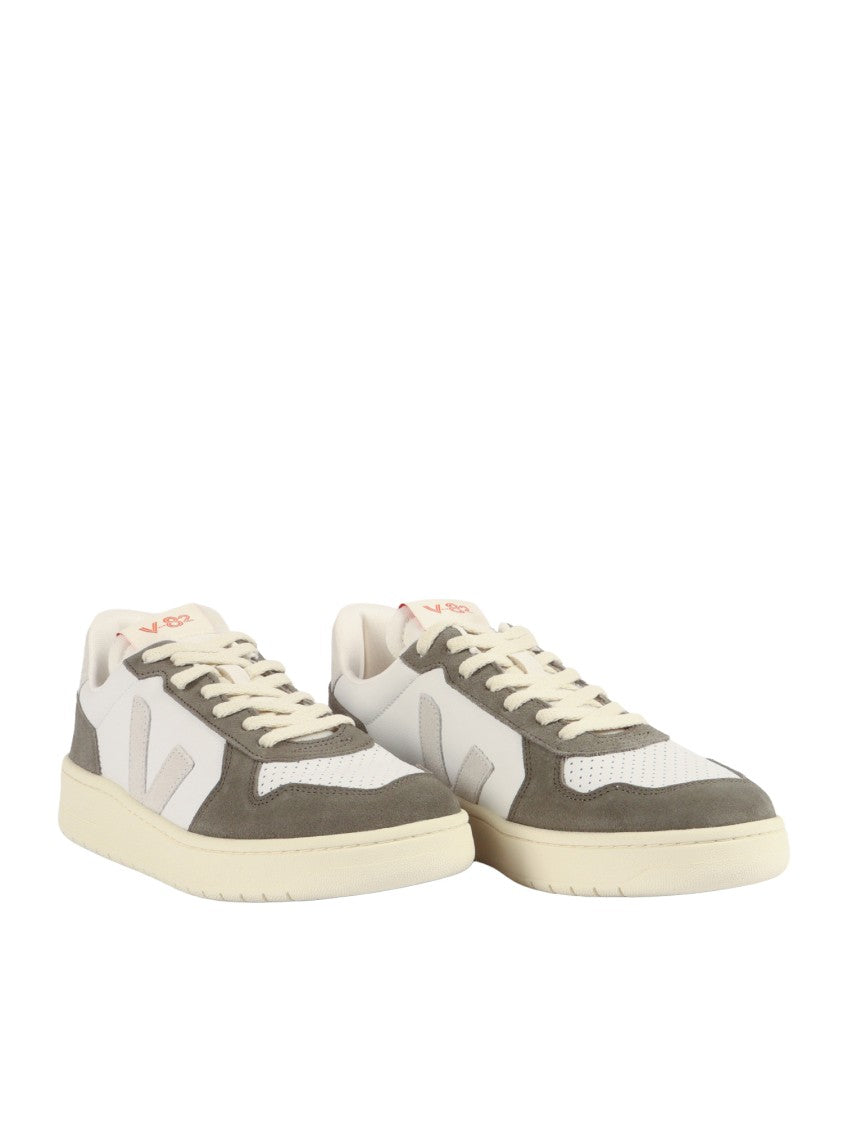 Veja Ex White Natural Kaki Sneakers