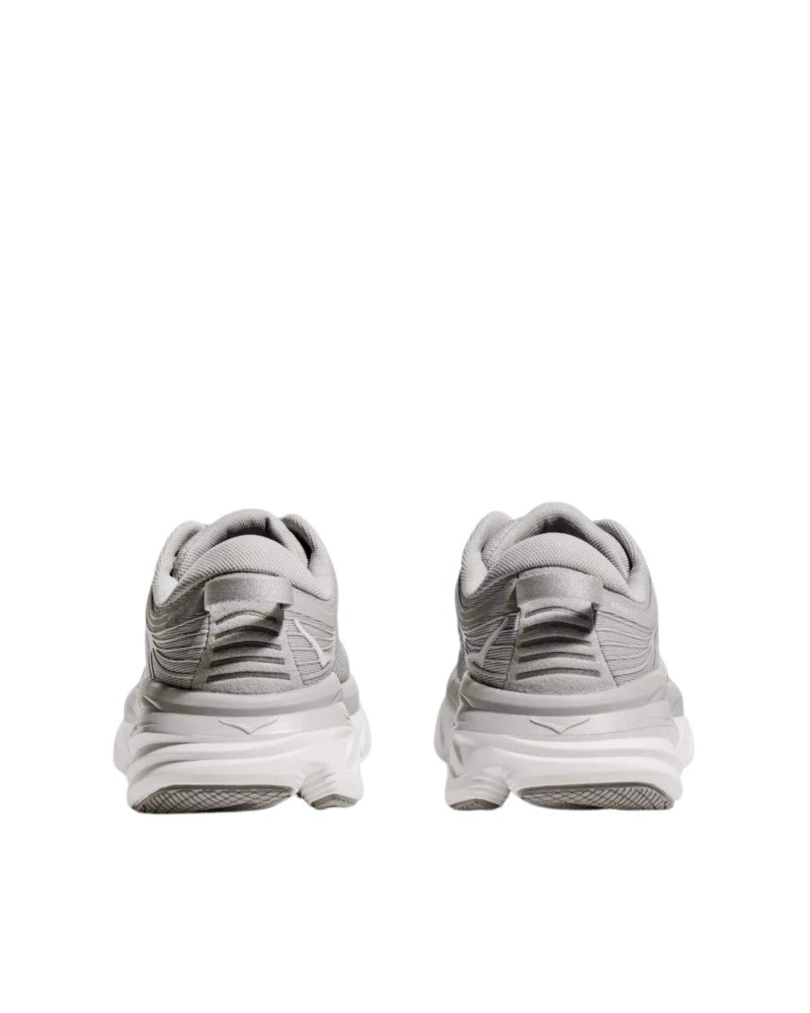 Hoka Harbor Mist White Bondi 7 Mesh Sneakers