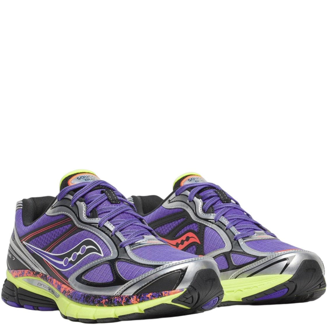 Saucony Progrid Guide 7 Hi Octane Fabric Sneakers