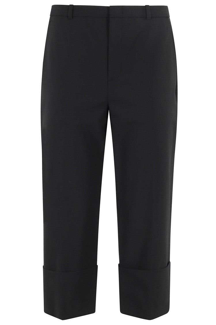 Vince Mid Rise Cuffed Cropped Pant