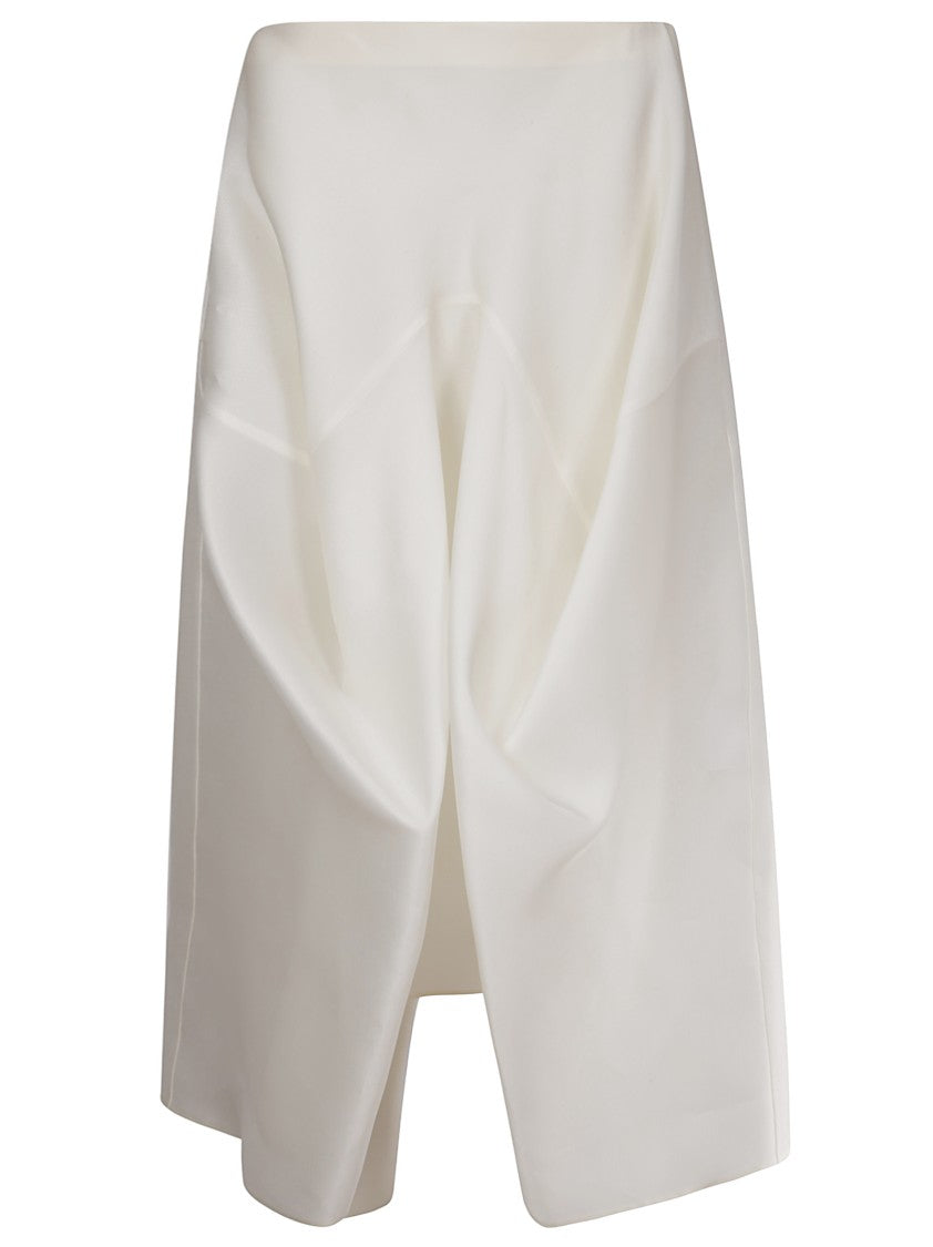 Khaite High Waist. Skirt With Side Zip Fastening