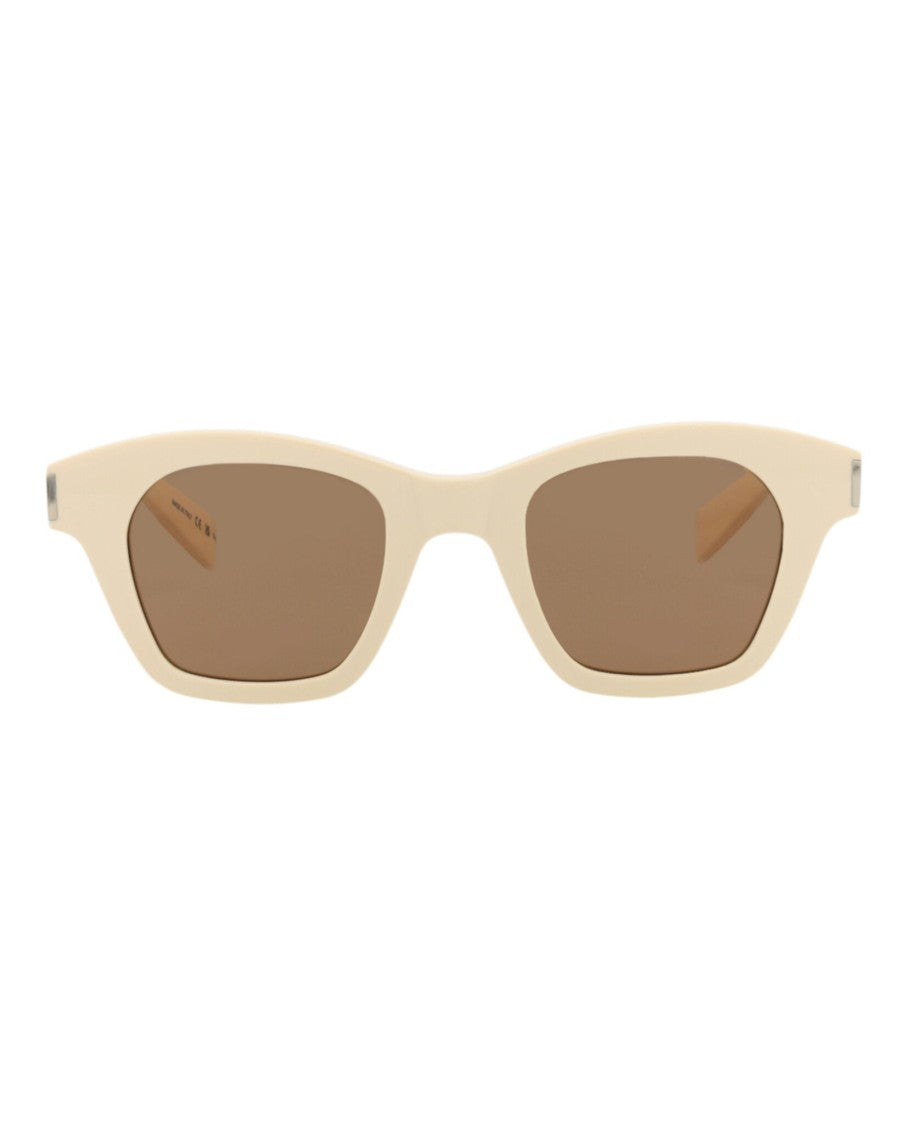 Saint Laurent Square-Frame Recycled Acetate Sunglasses