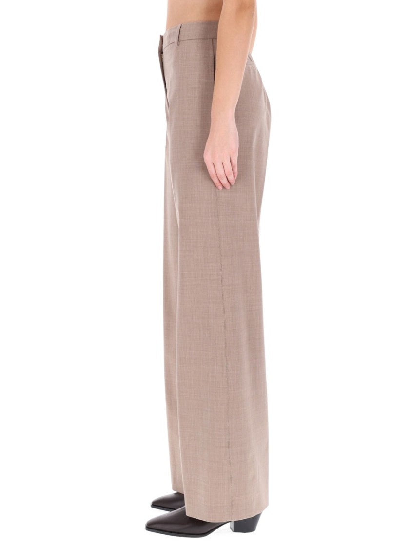 Fabiana Filippi High-Waisted Wide-Leg Trousers With Tailored Fit
