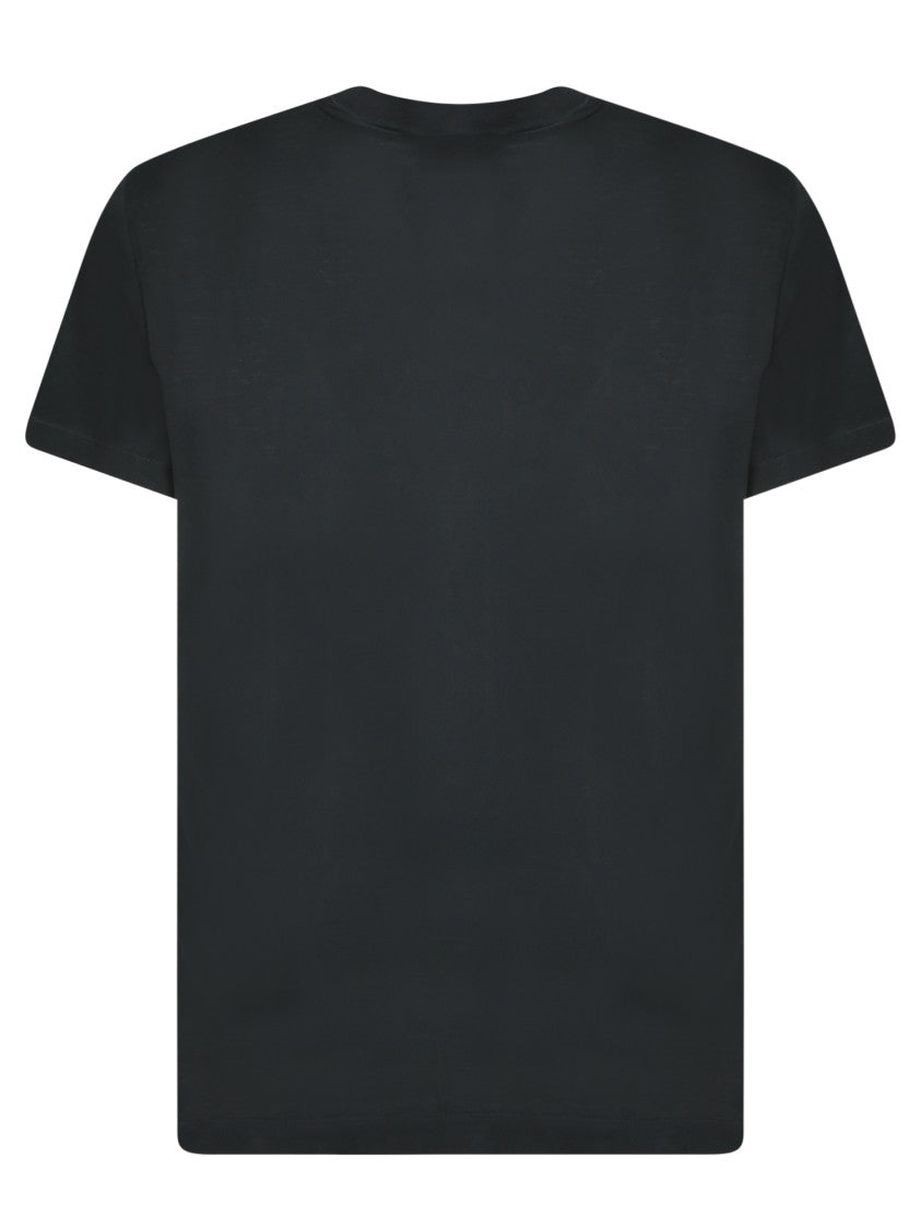 Dsquared2 Short Sleeve Black Cotton T-Shirt