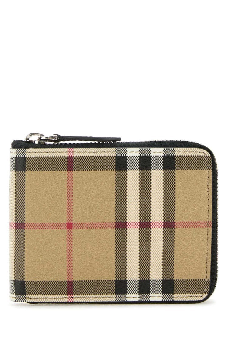 Burberry Printed Canvas Wallet