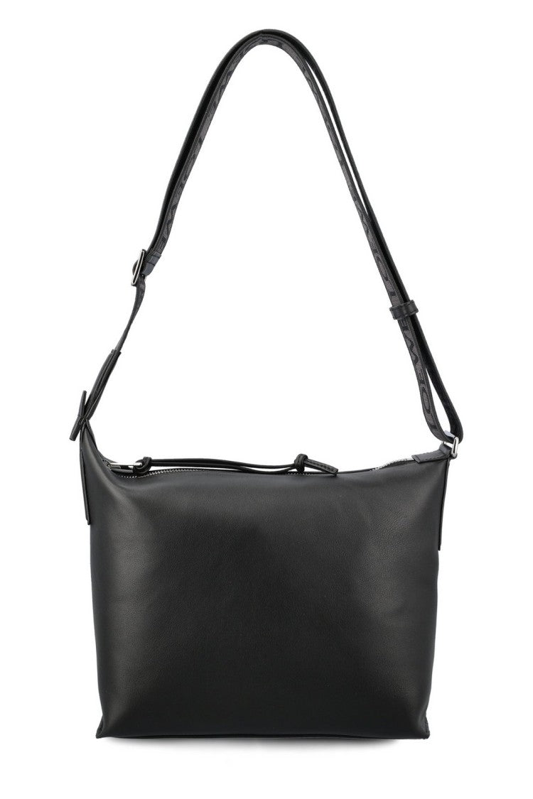 Loewe Minimalist Black Calf Leather Shoulder Bag