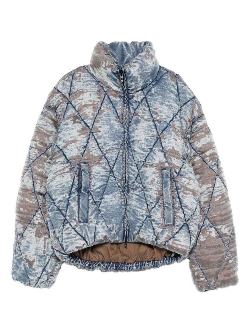 Diesel Multicolour Quilted Jacket