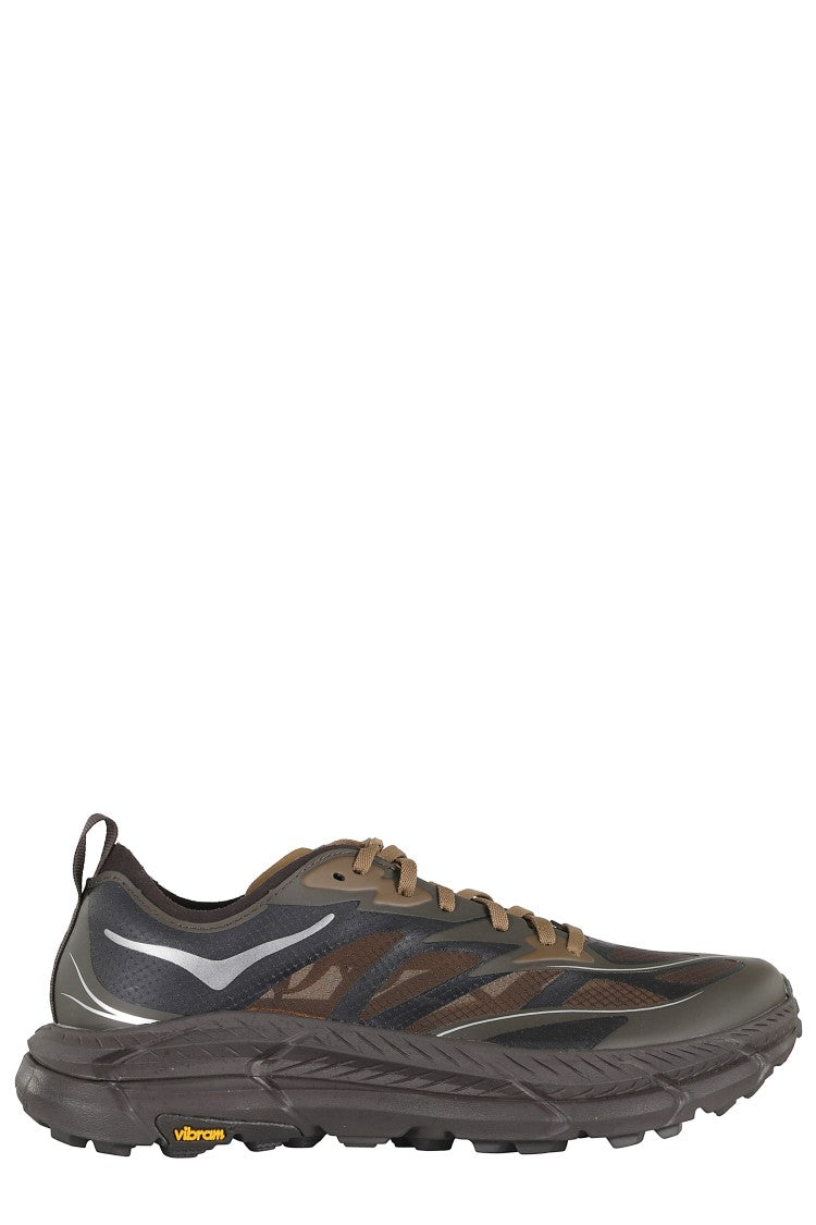 Hoka Brown U Mafate Speed 4 Lite Mesh Polyester Sneakers