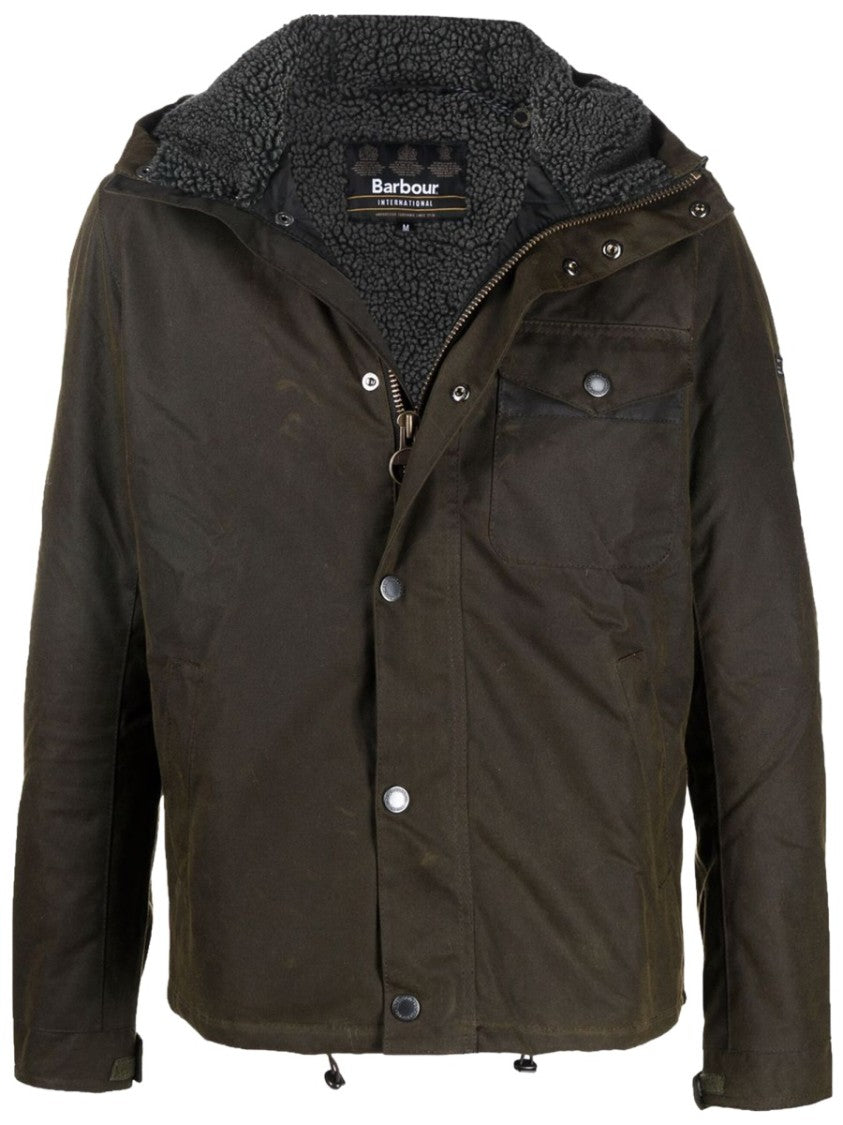 Barbour Black Kevlar Waxed Cotton Jacket