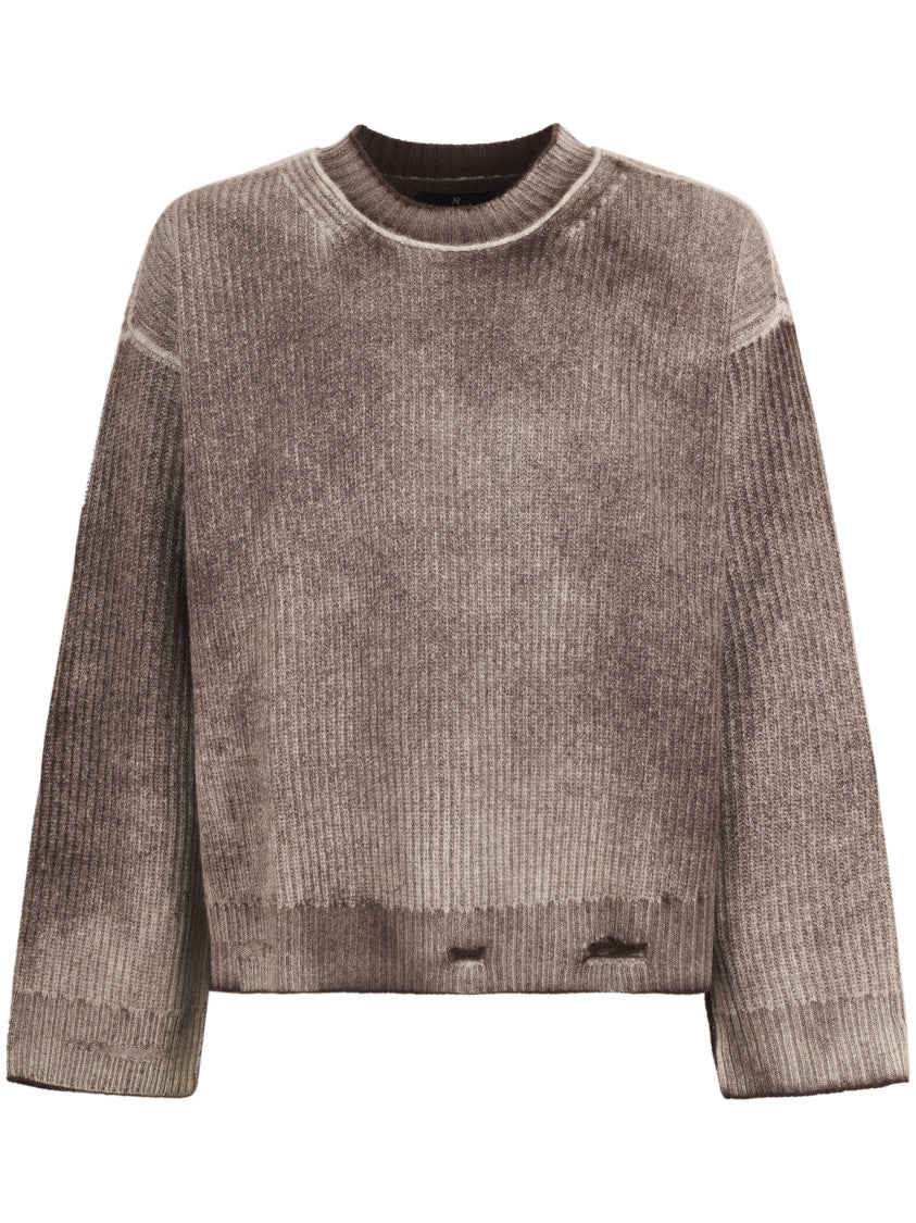 Represent Reversible Fade-Out Knit Sweater