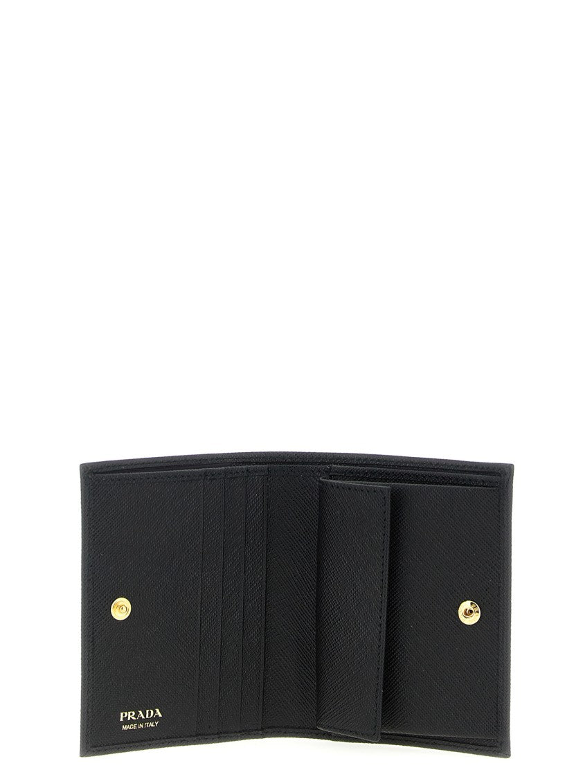 Prada Logo Leather Wallet