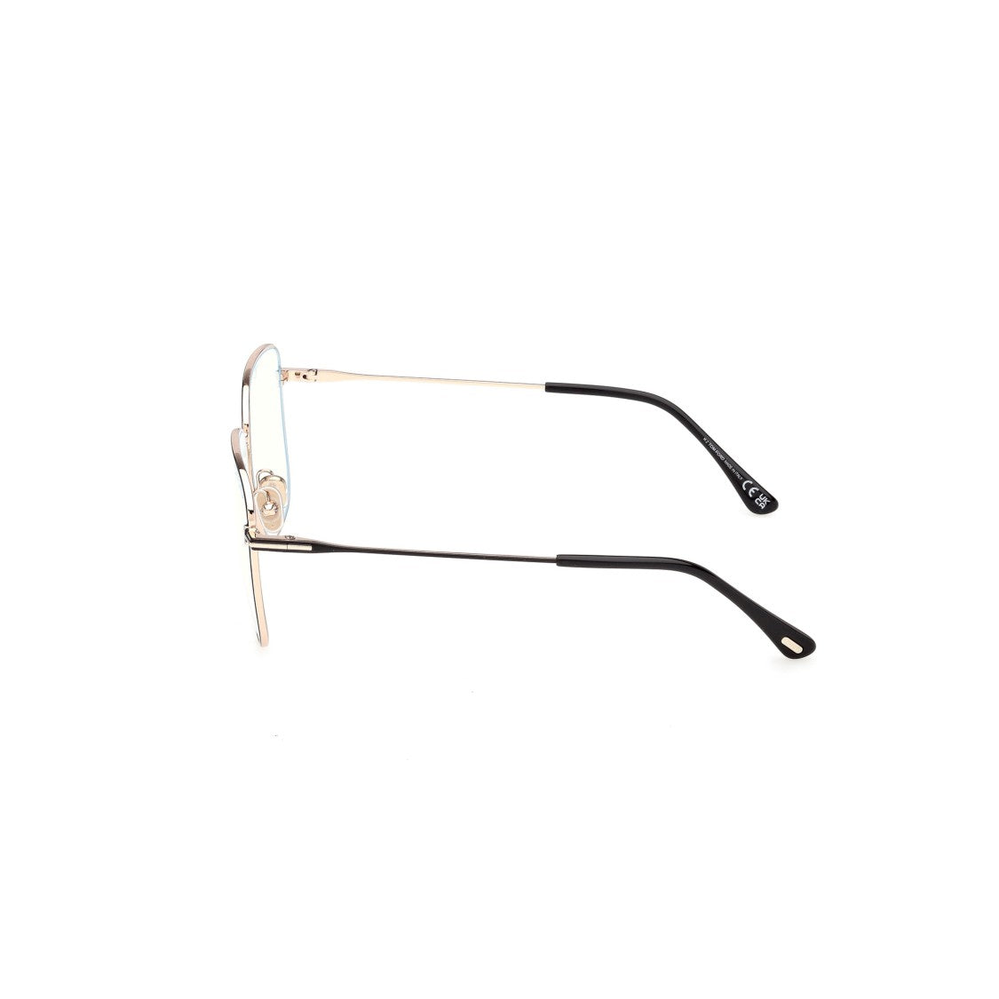 Tom Ford Ft6136-B Thin Metal Frame Sunglasses