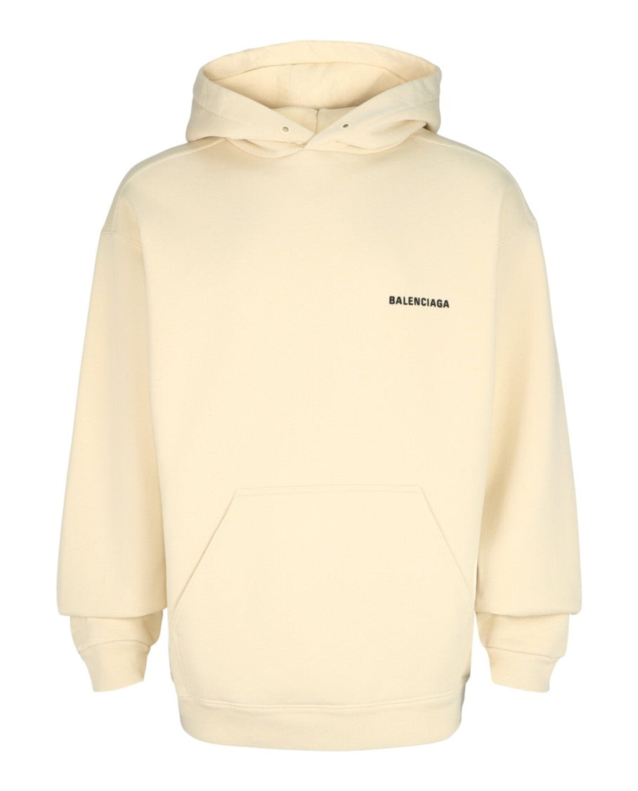 Balenciaga Embroidered Logo Hoodie