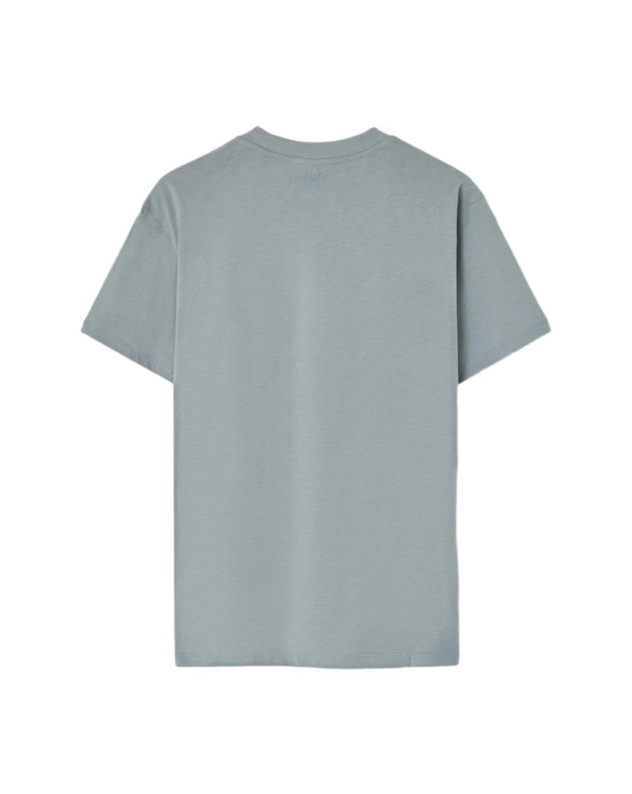 Ami Paris Relaxed Fit Short-Sleeve T-Shirt With Subtle Heart Emblem