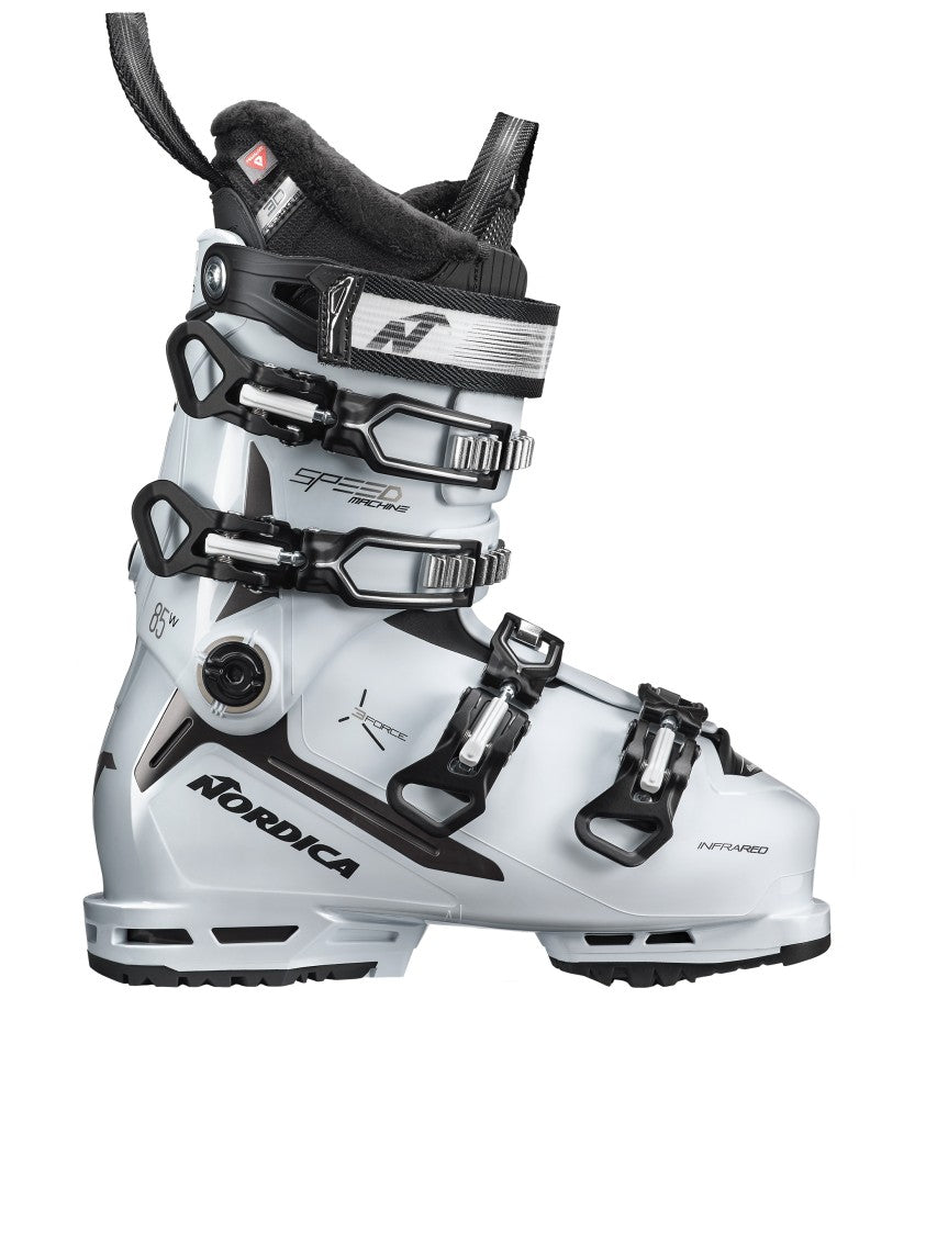 Nordica Light Grey Speedmachine 3 85 Ski Boots