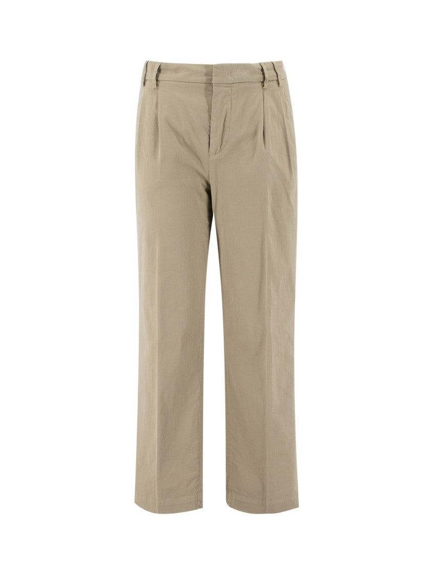 Aspesi Colonial Cotton/Elastane Blend Trousers