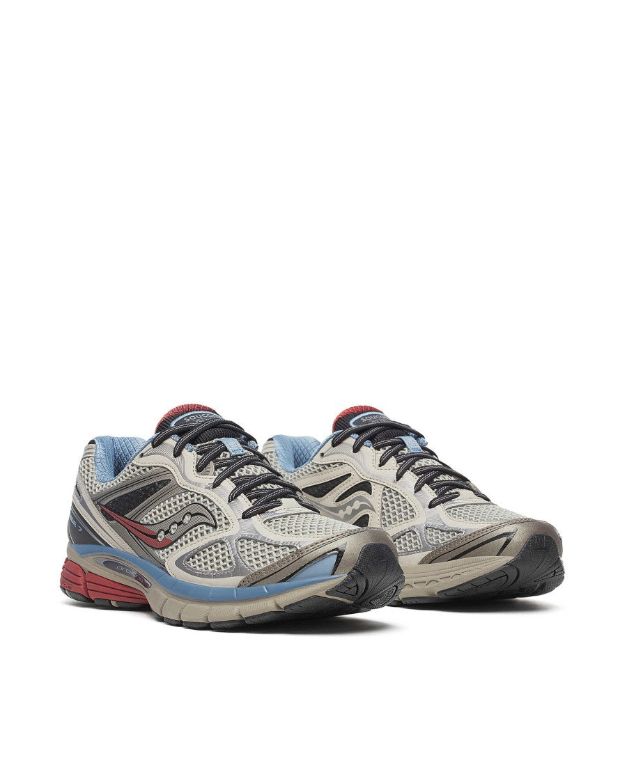 Saucony Taupe Black Progrid Guide 7 Sneakers