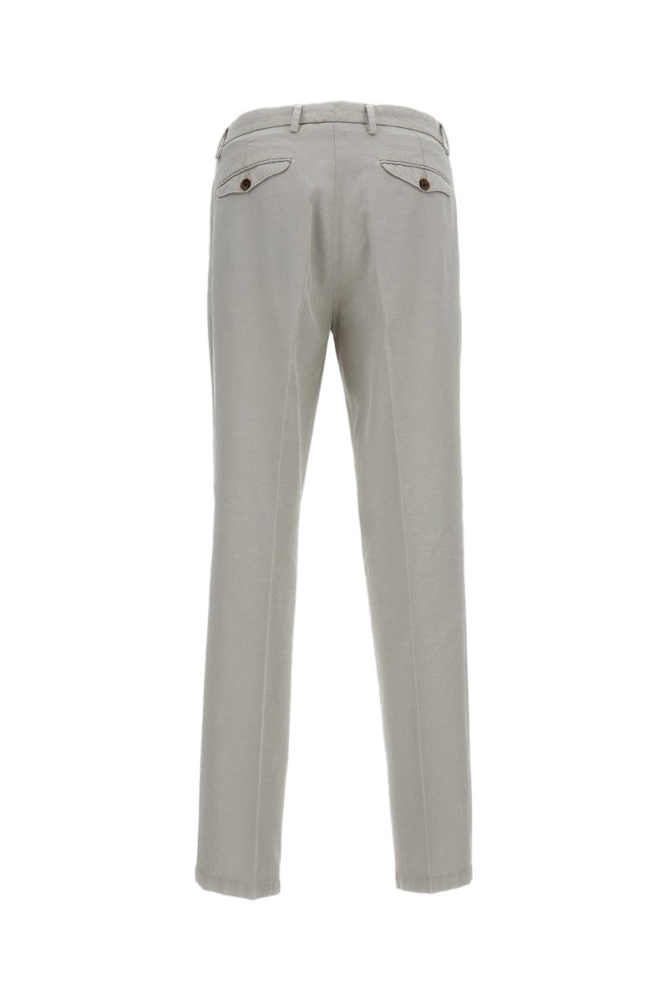 Briglia 1949 Grey Slim Distressed Trousers