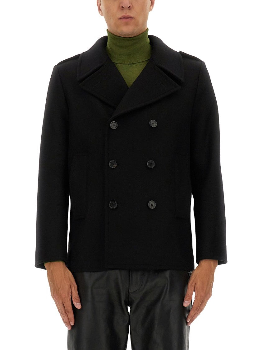 Saint Laurent "Manteau M43i Retouch" Coat