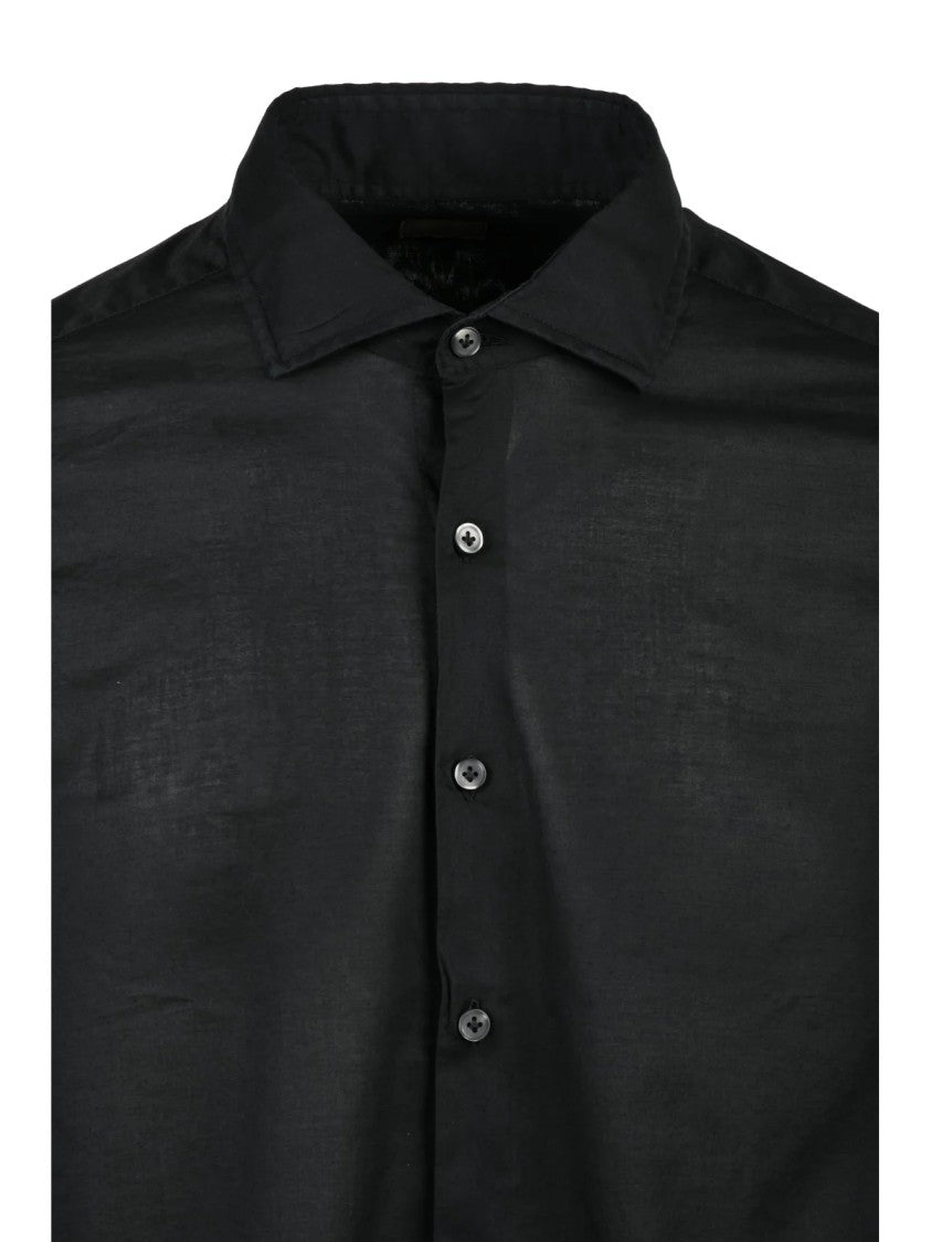 Sonrisa Slim Fit Casual Shirt With Classic Collar And Minimalist Design