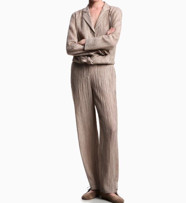 Emporio Armani Single Breasted Sparkling Creponne Lapel Jacket