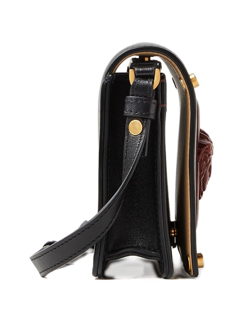Versace Rectangular Embossed Medusa Shoulder Bag