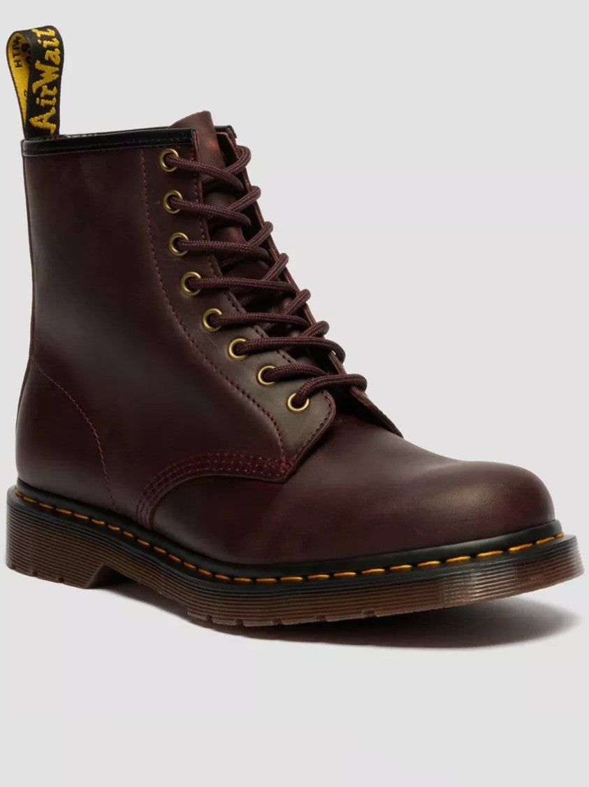 Dr. Martens 1460 Ankle-High Smooth Matte Leather Boots