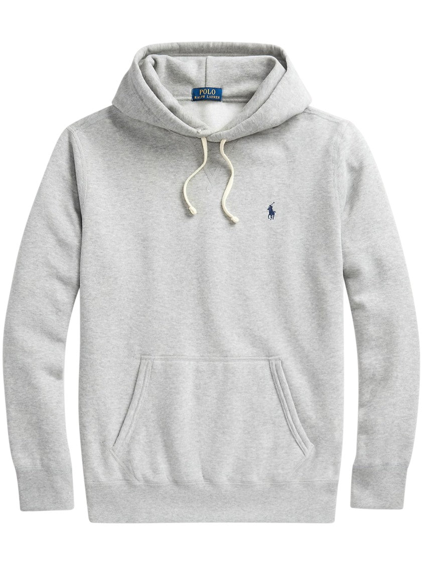 Polo Ralph Lauren Heather Grey Long Sleeve Knit Hoodie