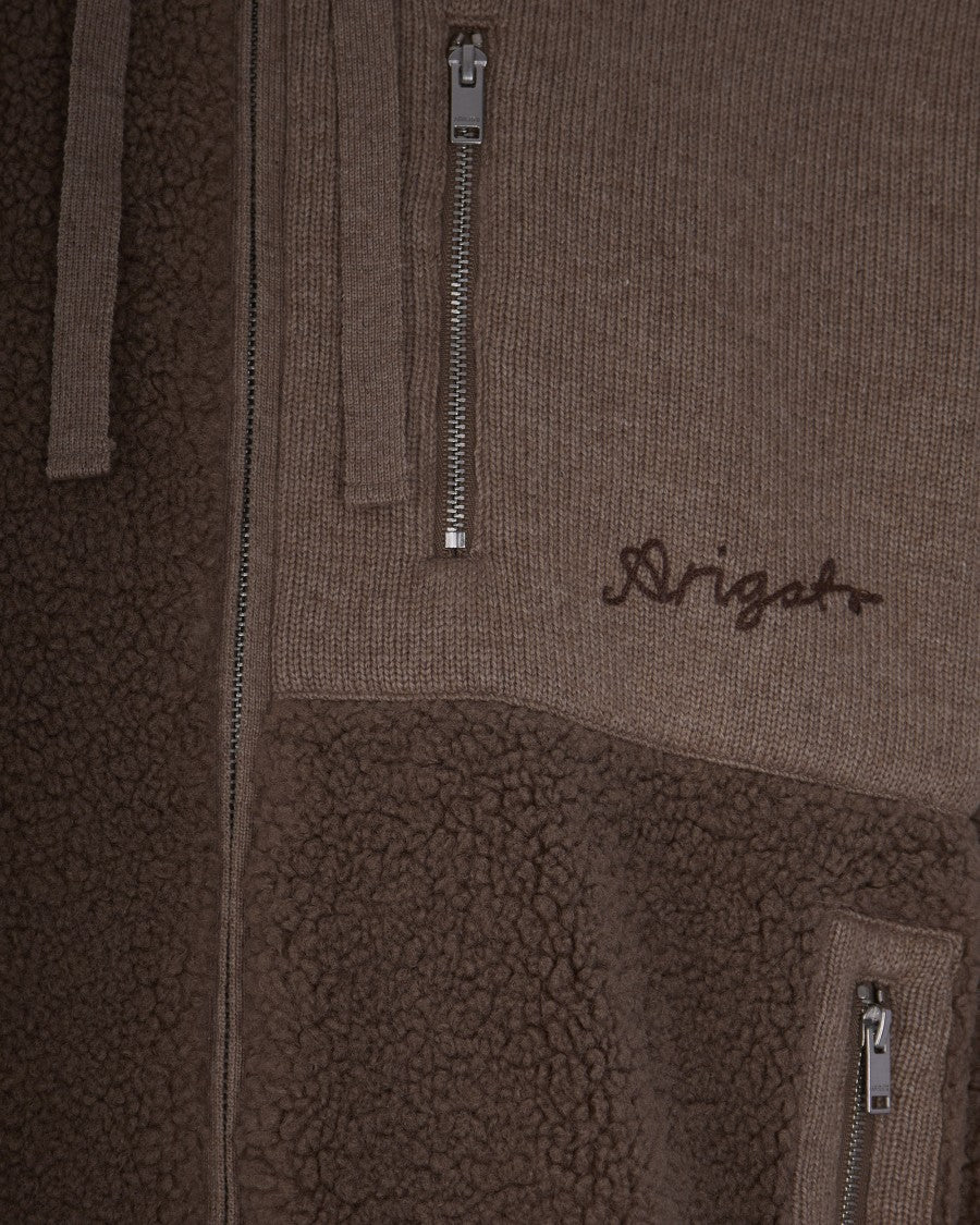 Axel Arigato Alpine Fleece Jacket With Contrast Panels