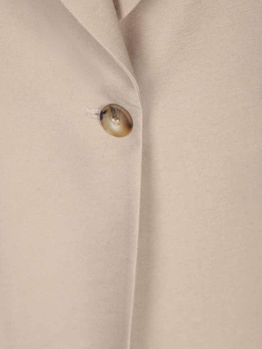 Blanca Vita Mastice Twill Viscose Sleeveless Vest