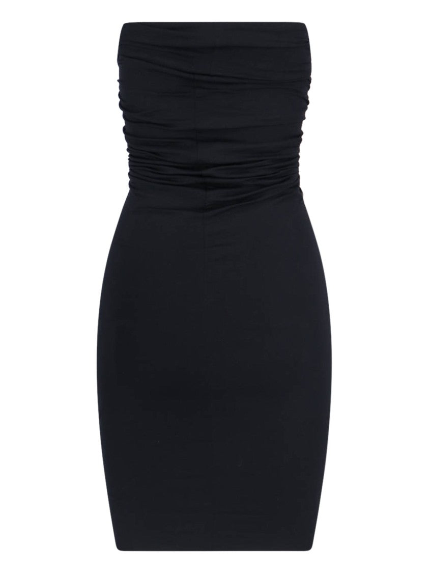 Rick Owens Cut-Out Mini Dress – Black