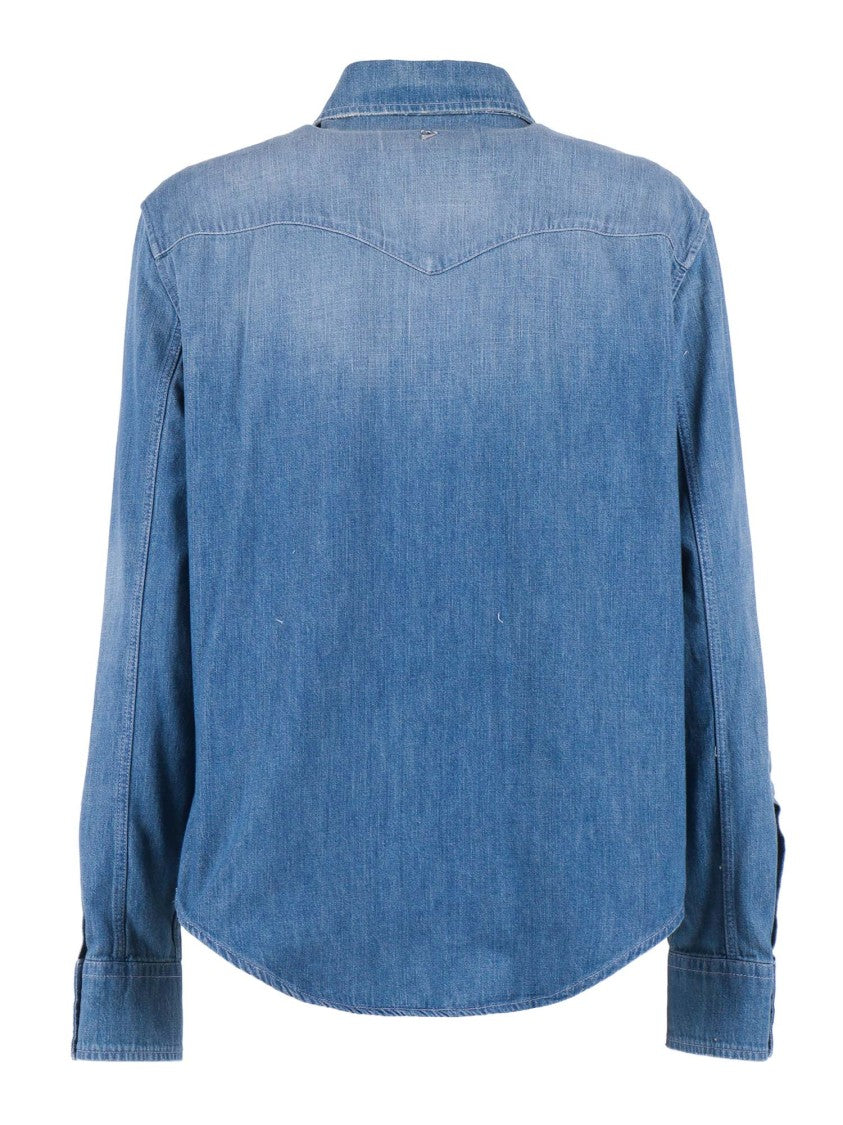 Dondup Classic Denim Flap Shirt