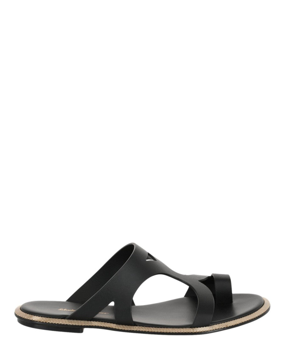 Ferragamo Marilu Leather Sandals
