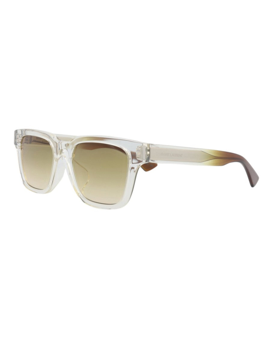 Saint Laurent Square-Frame Recycled Acetate Sunglasses