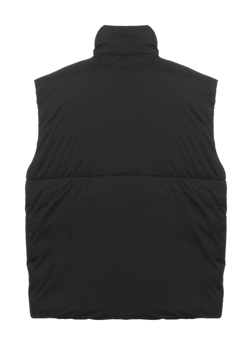 Canada Goose Padded Sleeveless Vest With High Neck And Quilted Design