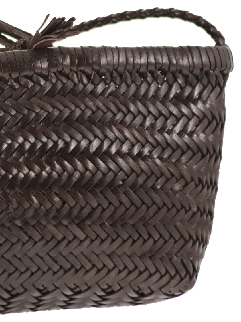 Dragon Minsu - Mini Woven Leather Bag