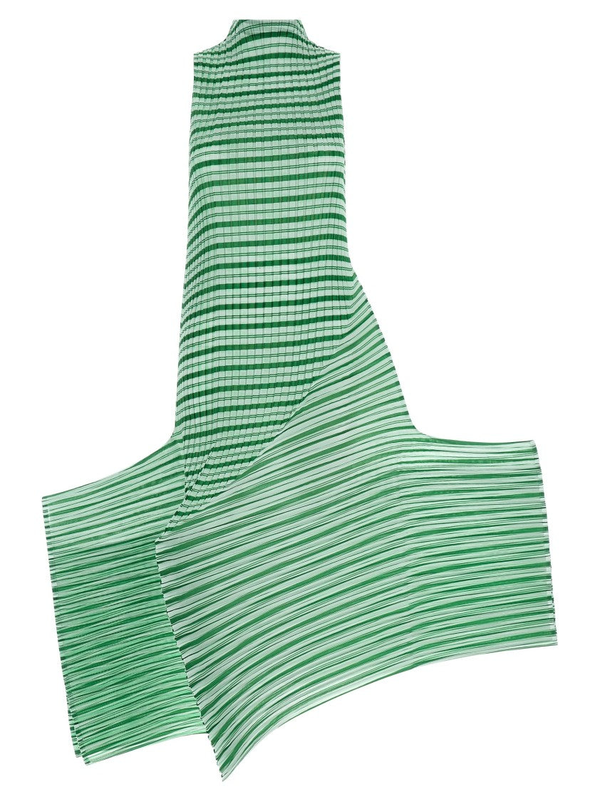 Issey Miyake 'Generic Stripes (Machine Pleats)' Dress