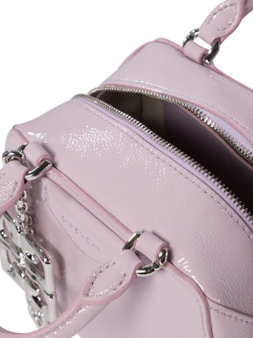 Givenchy Structured Handbag With Geometric Silver-Tone Charm