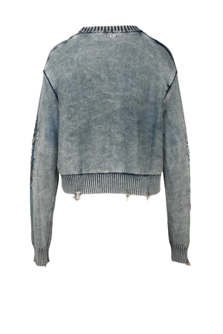 Diesel Cotton Sweater - Blue