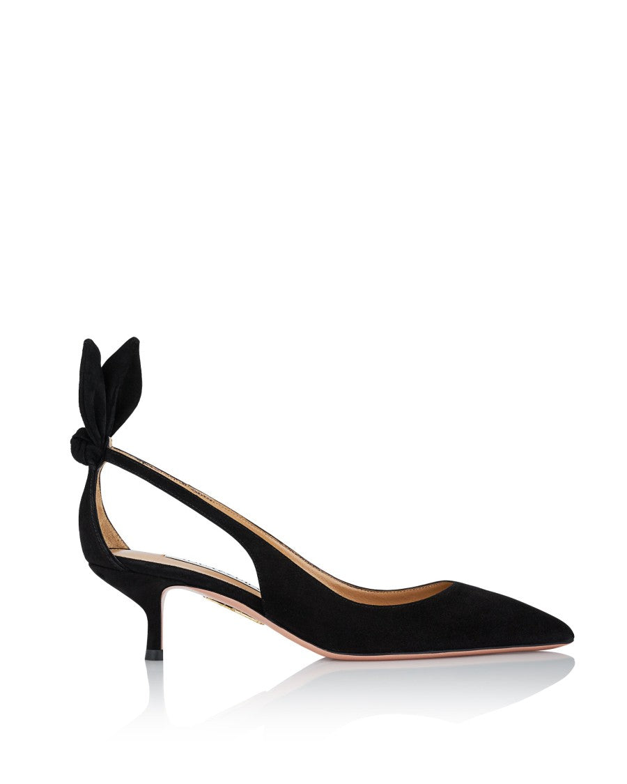 Aquazzura Bow Tie Pump 50