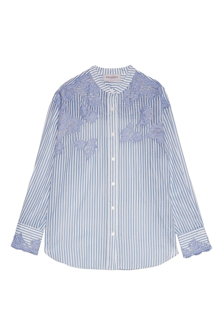 Ermanno White Silk Blouse