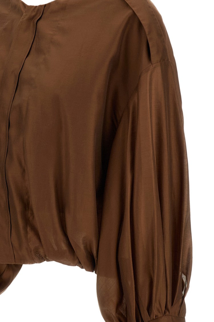 The Latest Diana Shirt In Light Muslin